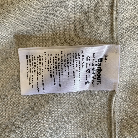 Barbour Knit Cape ONE SIZE - Picture 4 of 4